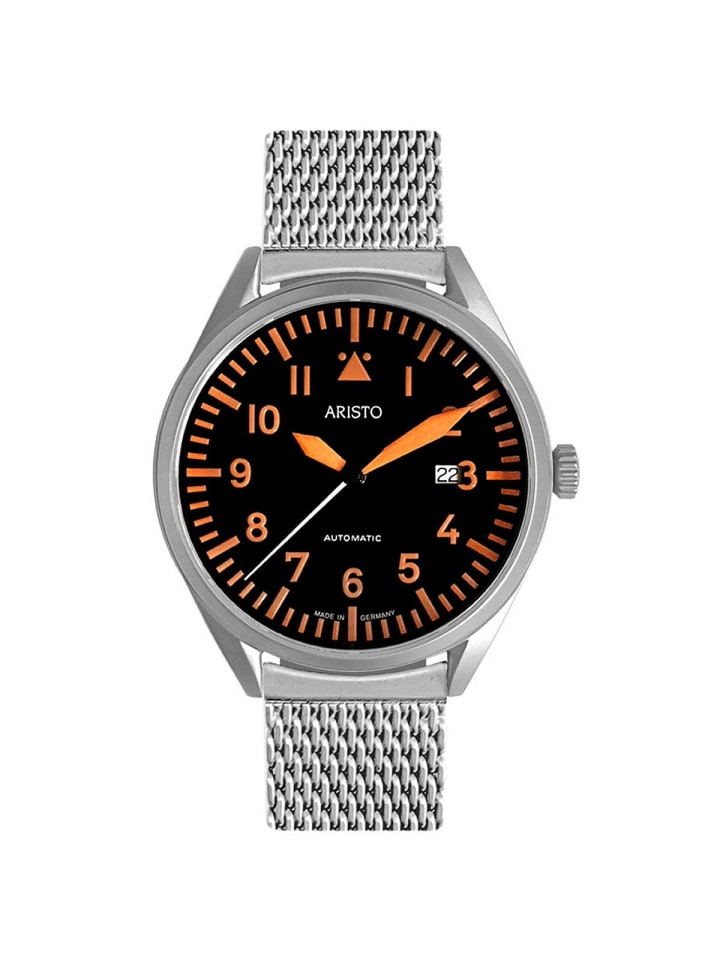 Automatikuhr 3H223-M in Silber