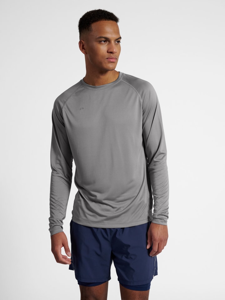 T-Shirt Nwlbeat Laufen Herren in TITANIUM