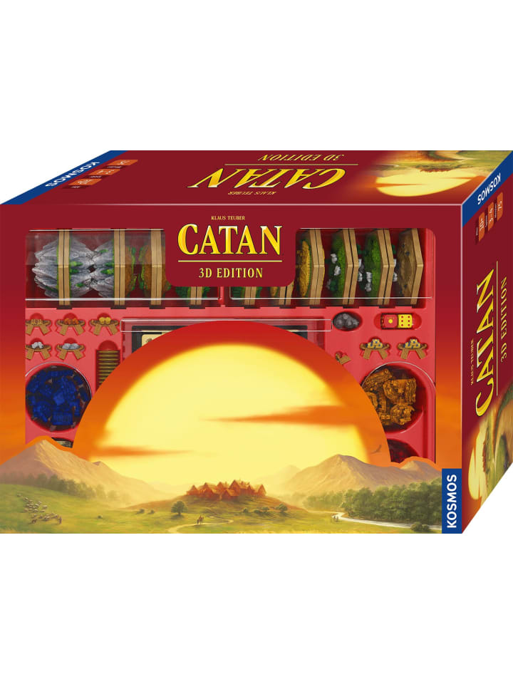 Brettspiel Catan - 3D Edition - Ab 10 Jahren