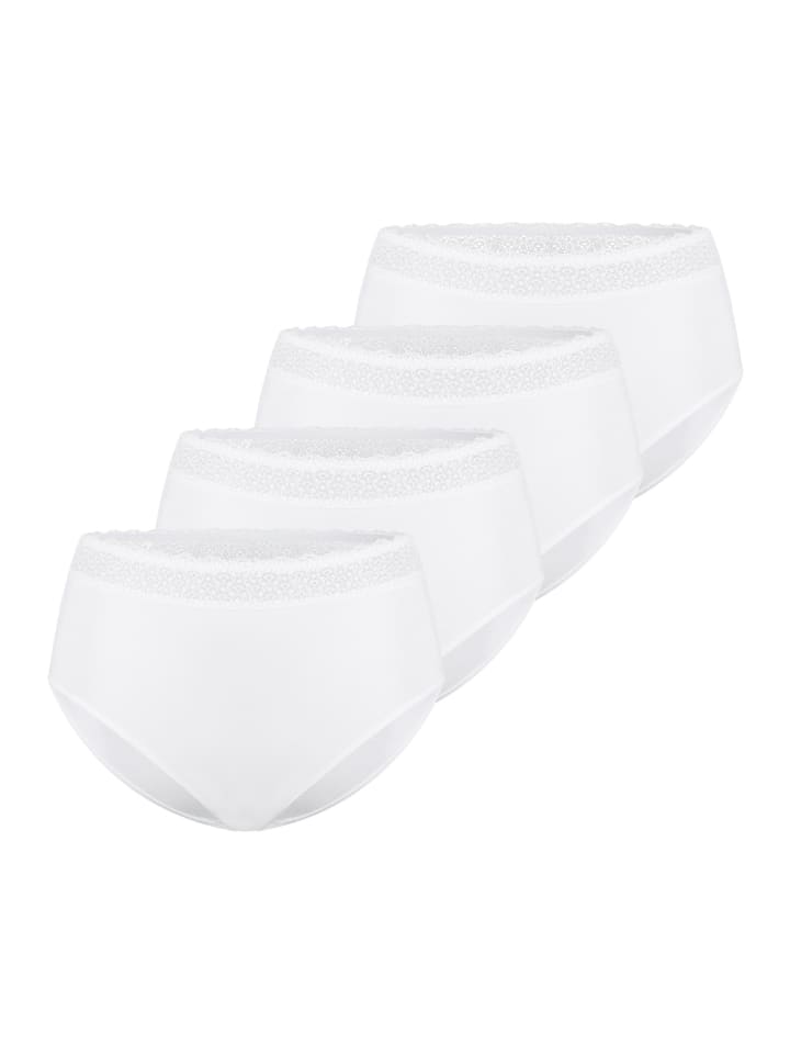 Midi Slip Feel of Modal in Weiß