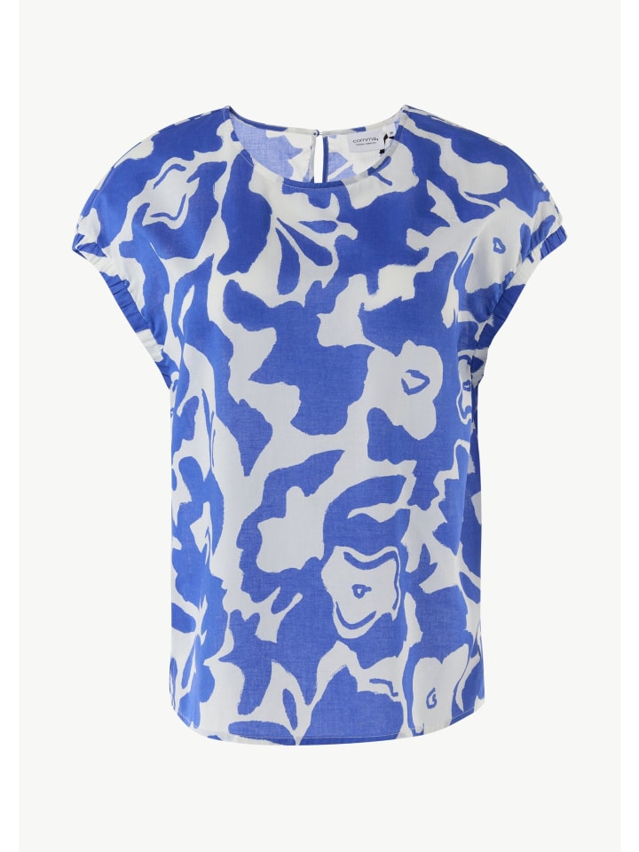 Bluse in 55B5_royalblau