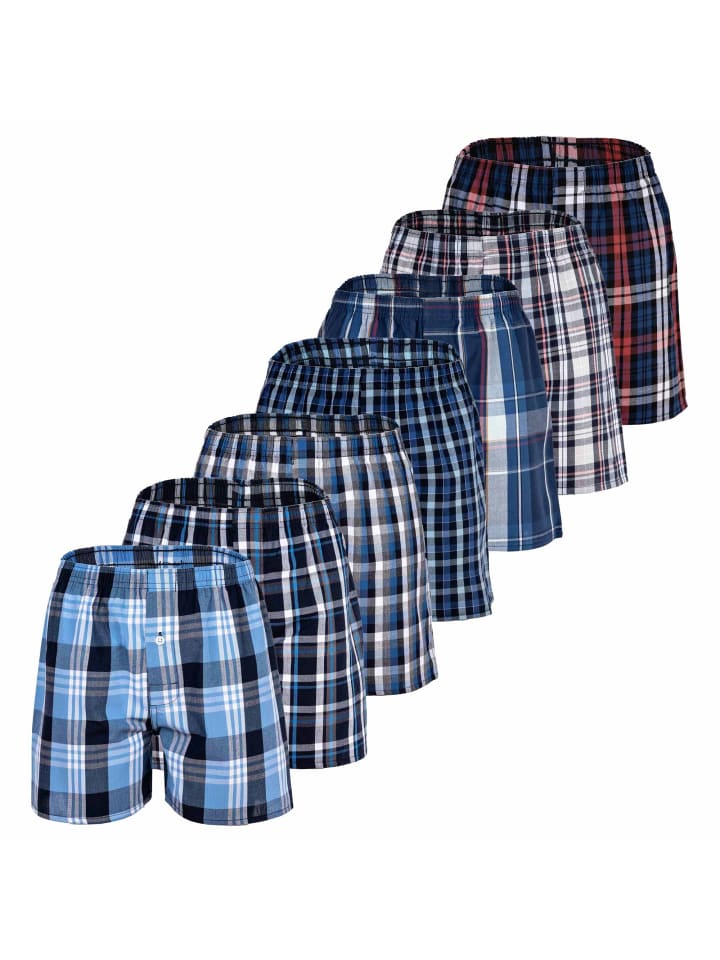 Web-Boxershorts 7er Pack in Mix1