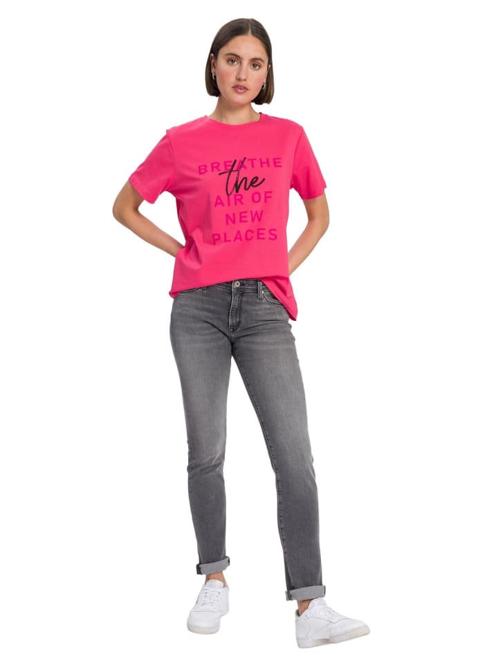 Jeans ANYA slim in Grau