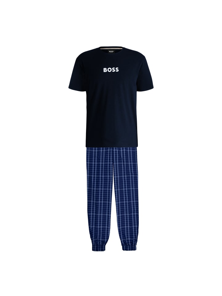Pyjama in Dunkelblau