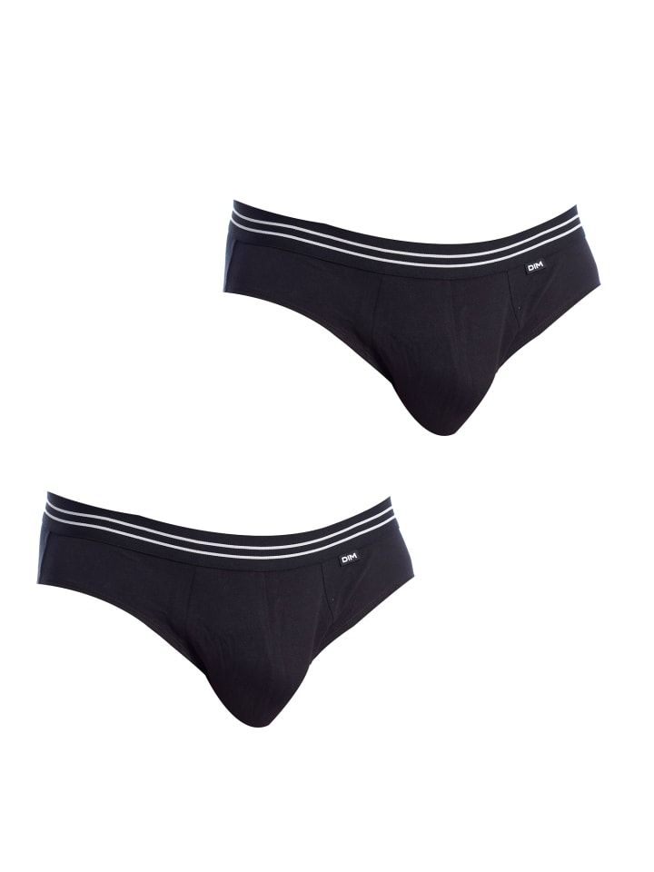 2er-Set: Slip in Black