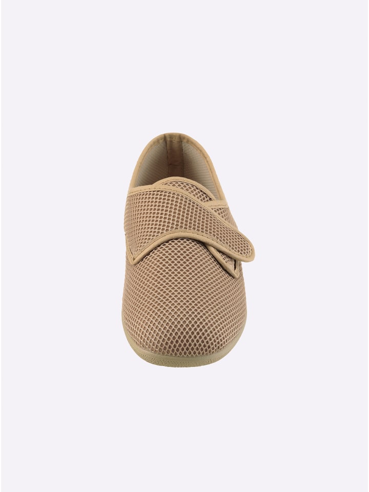 Hausschuh in camel