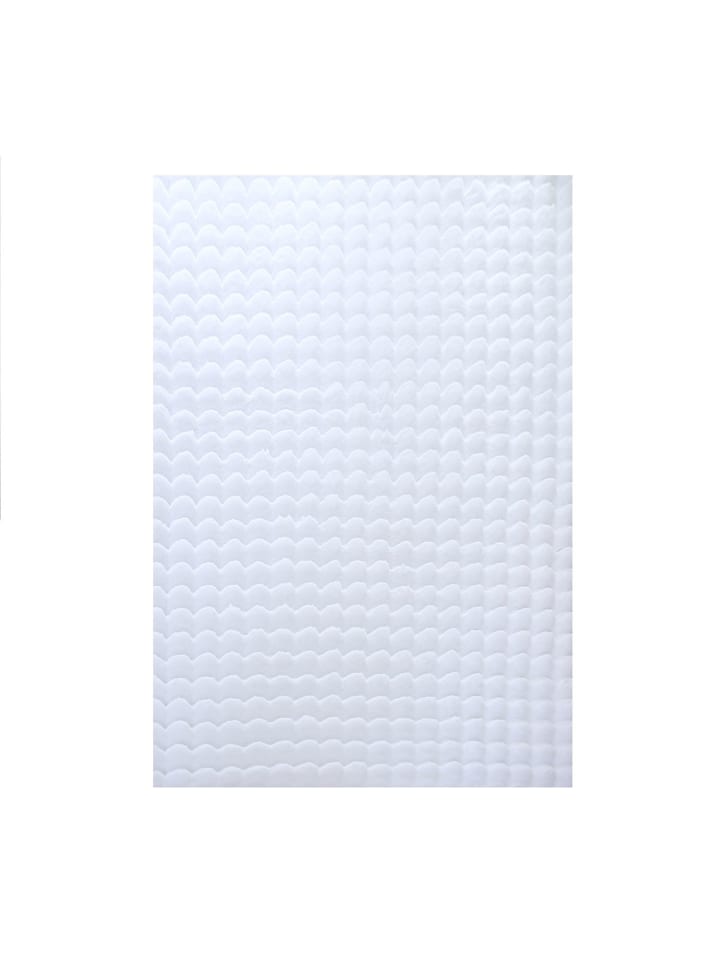 Hochflor Teppich Alessandro Weiß