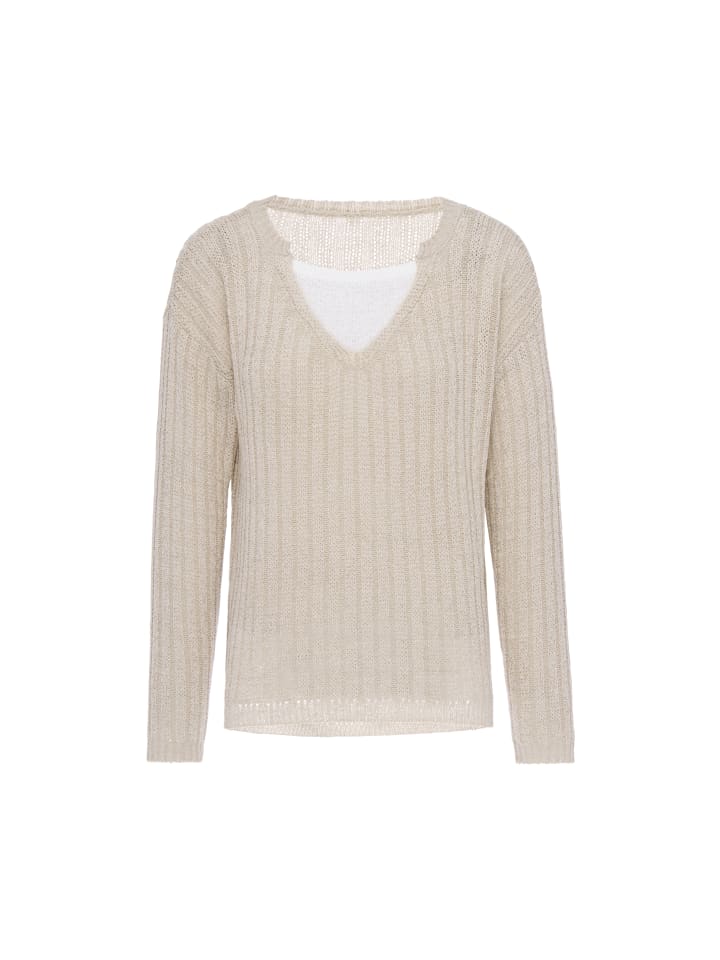 Women Pullover in BEIGE