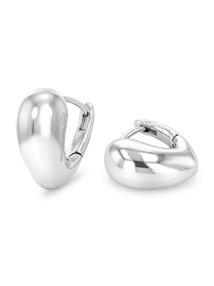 Creolen Edelstahl in Silber
