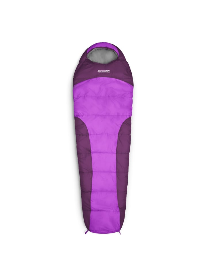 Mumienschlafsack 230x80cm lila lila