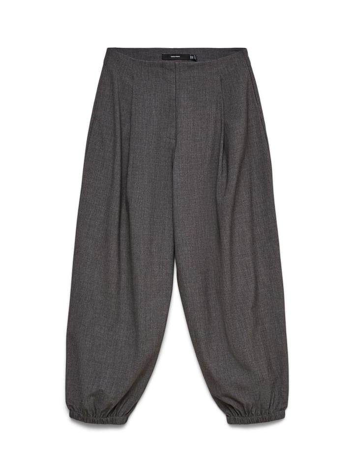 Anzughose in Dark Grey Melange