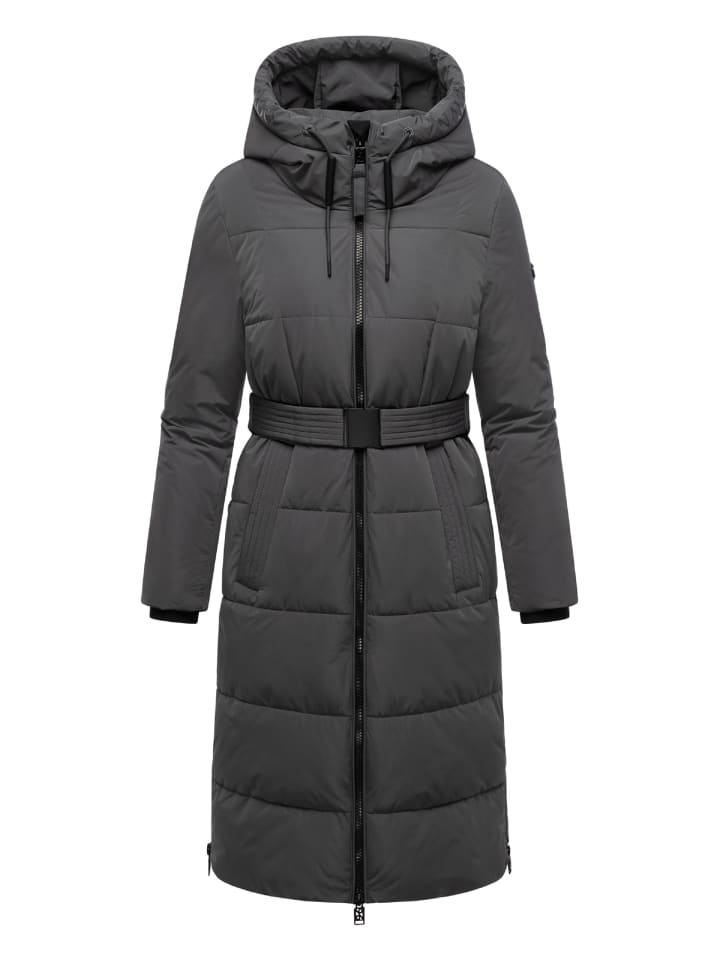 Steppmantel Herbstnebel 14 in Anthracite
