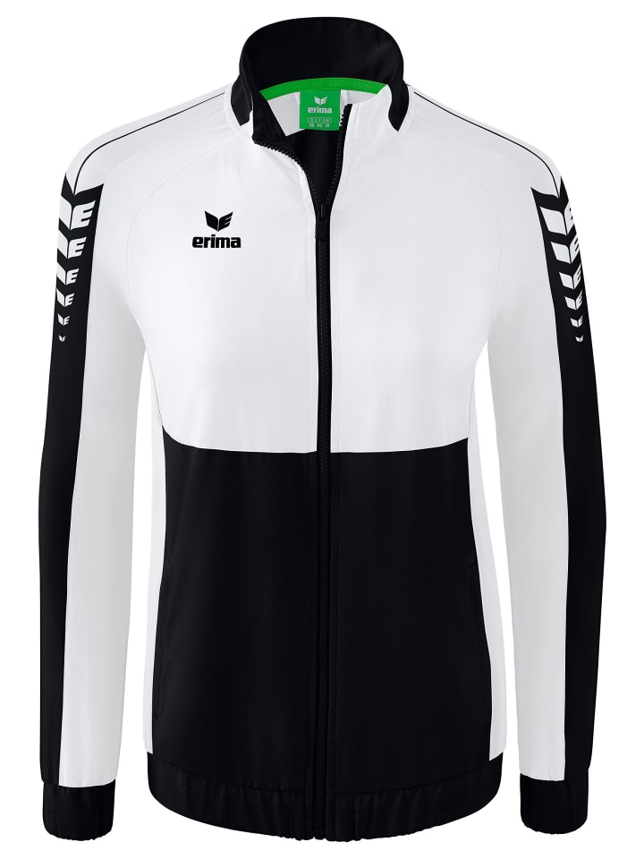 Damen Six Wings Präsentationsjacke in schwarz/weiss