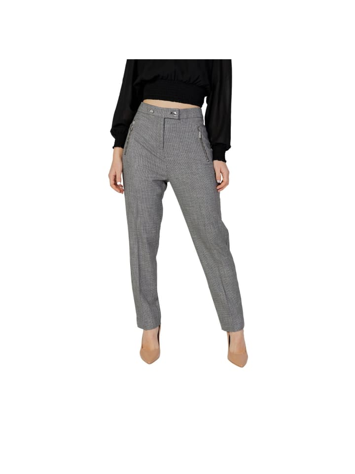 Schwarz Damen Hose