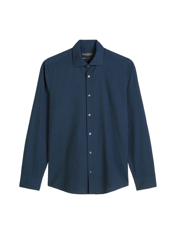 Hemd shaped in Dark Blue