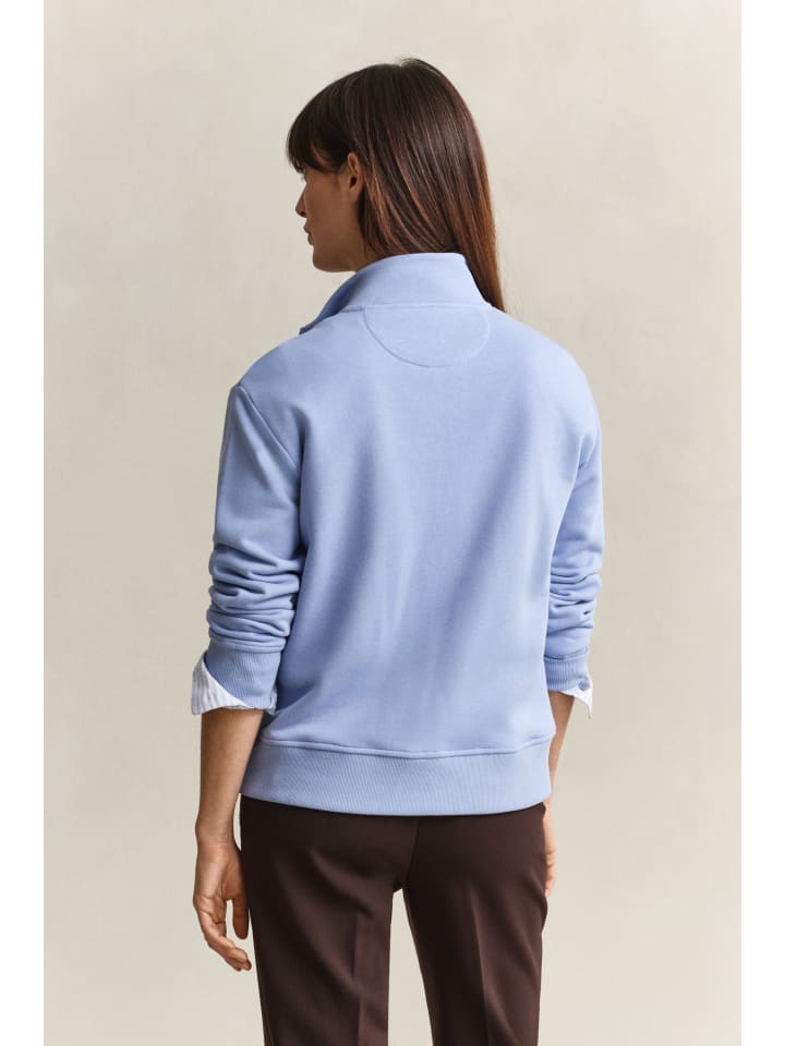 Sweatshirt in hellblau
