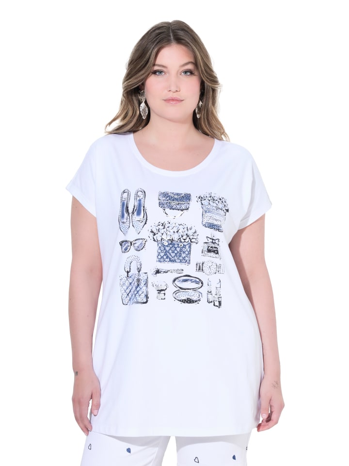 Shirt in schneeweiß