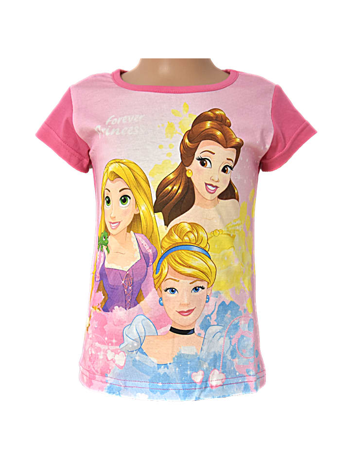 T-Shirt Disney Princess in Rosa