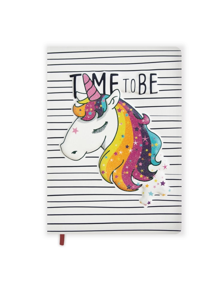 Wow!Timer Unicorn, 3D-Effekt mit Glitter in Bunt