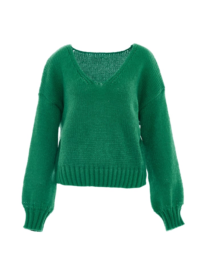 Damen Pullover in GRÜN