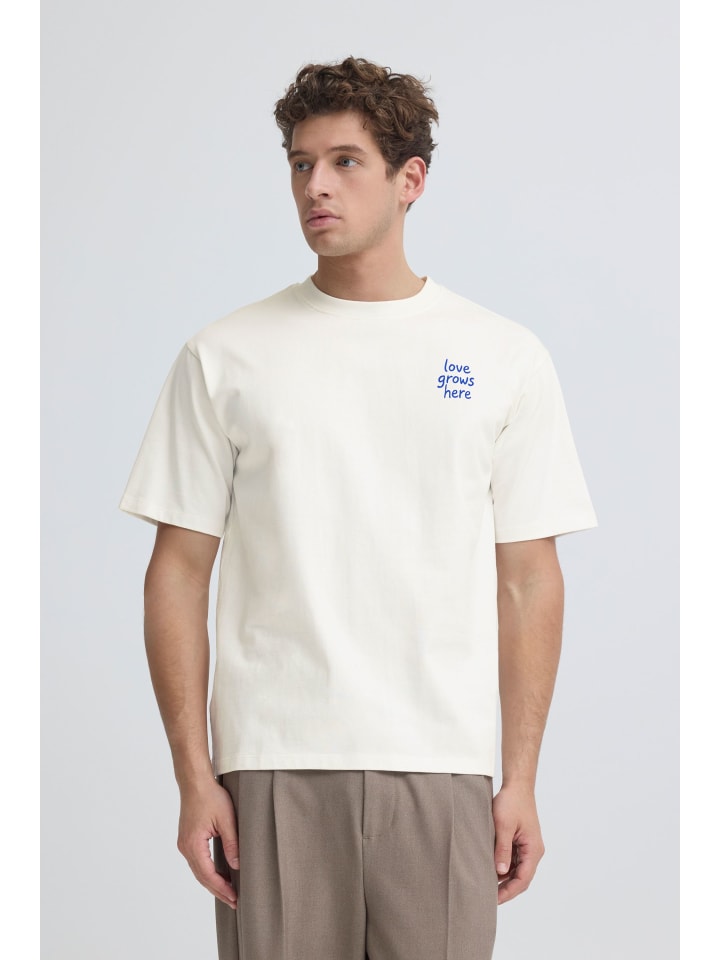 Rundhalsshirt CFSØtopte in Weiß