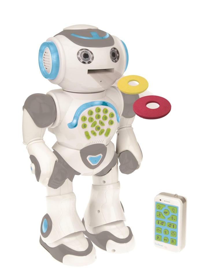 POWERMAN® MAX Lernroboter mit 300+ Quiz & Geschichten (DE)