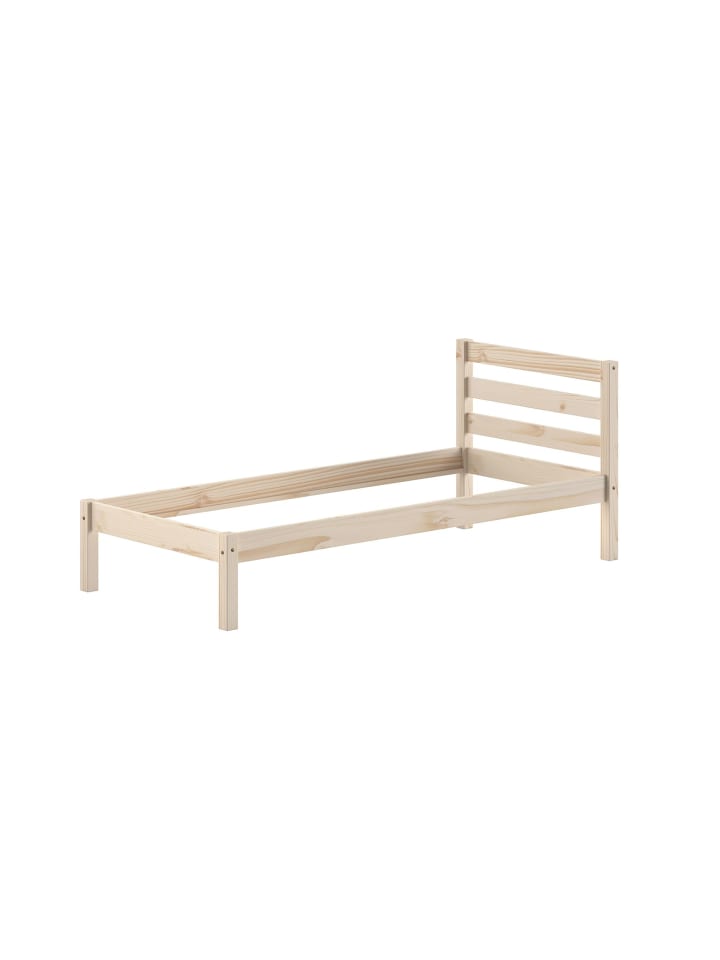 EINZELBETT Karolina Kiefer natur 90x200 inkl Rolllattenrost