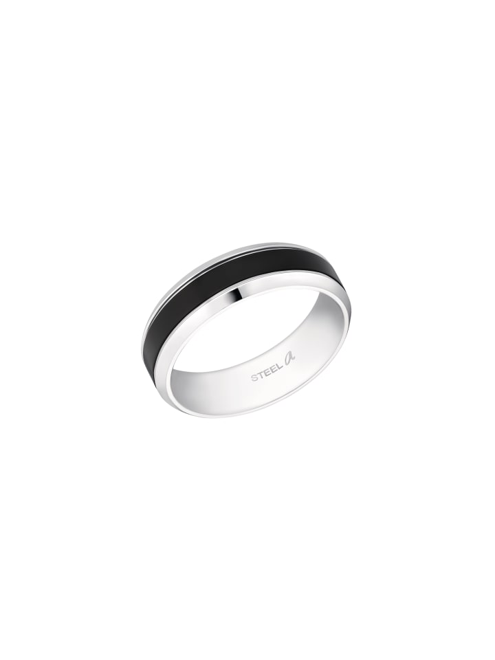 Ring Edelstahl in Silber