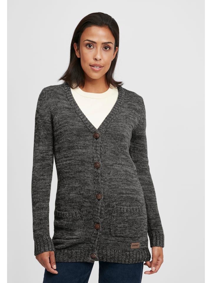 Strickjacke OXPhilemona in Schwarz