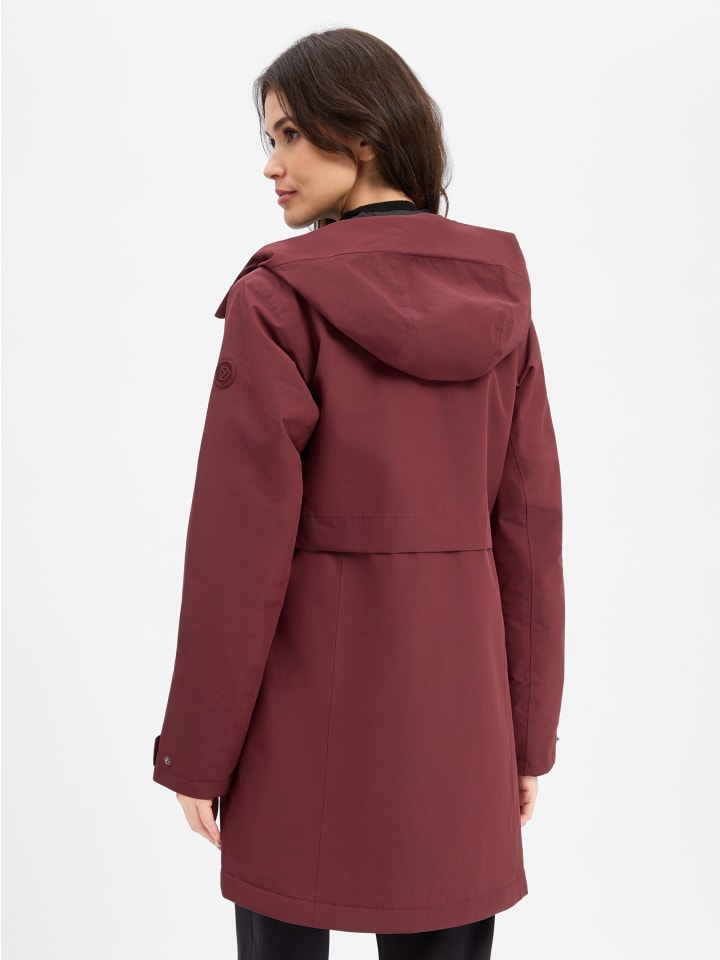 Parka Tiril in bordeaux