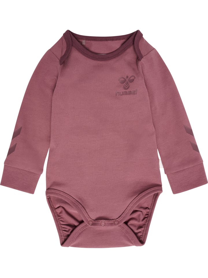 Druckknopf Strampler Hmlmaule Mädchen in ROSE BROWN