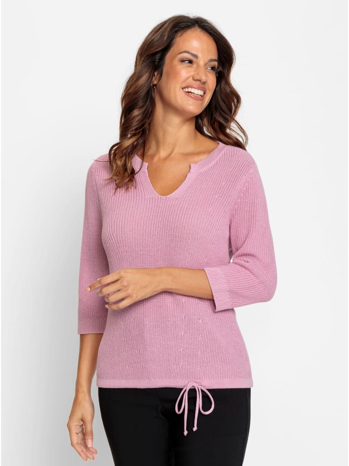 Pullover in rosé