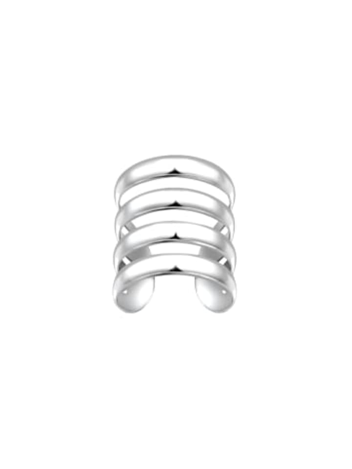 Ear Cuff FOUR LINE in 925 Sterling Silber in silber