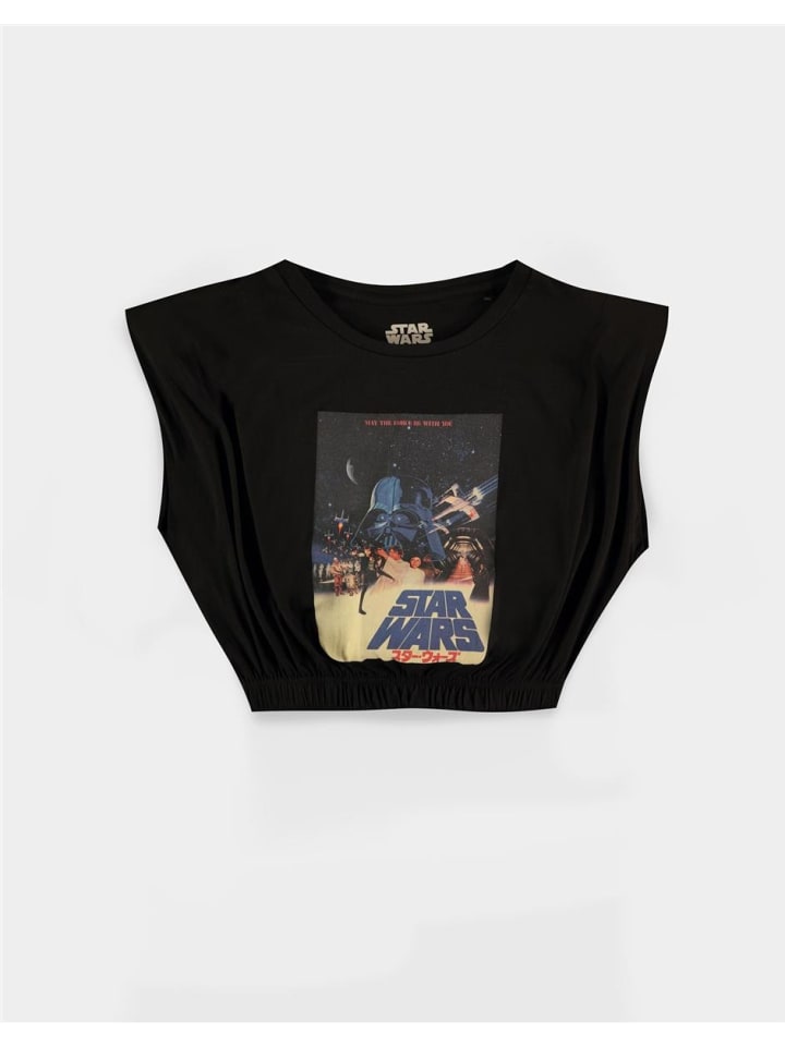 Top in Schwarz