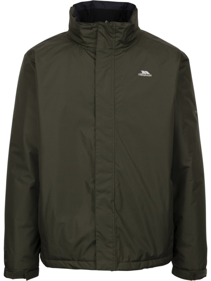Regenjacke "Farmcott Padded Jacket" in Grün