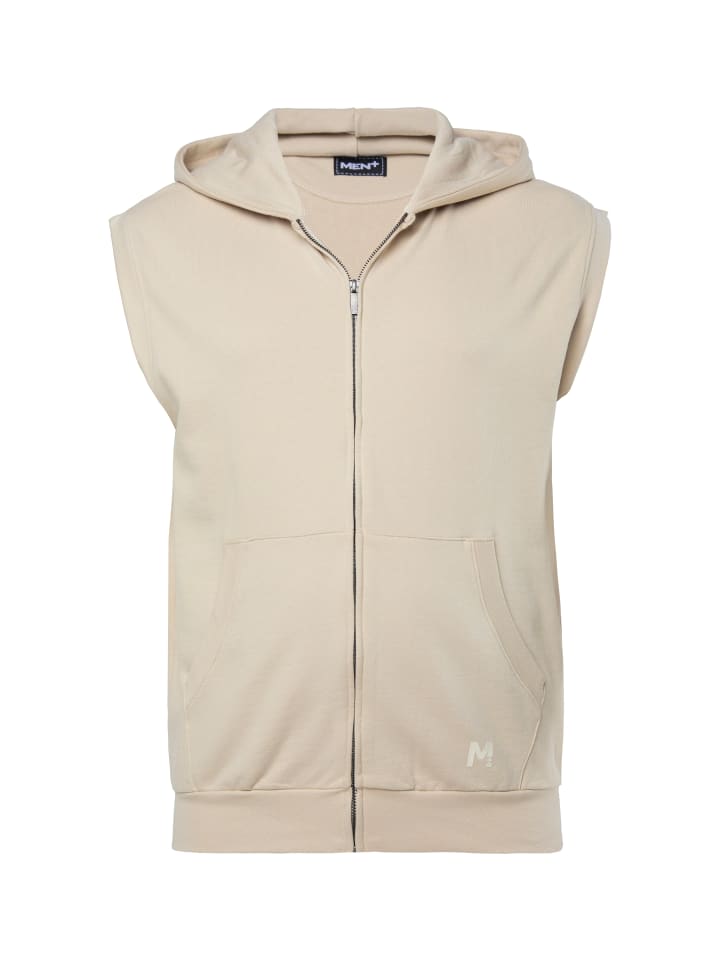 Sweatshirt in dunkles kitt