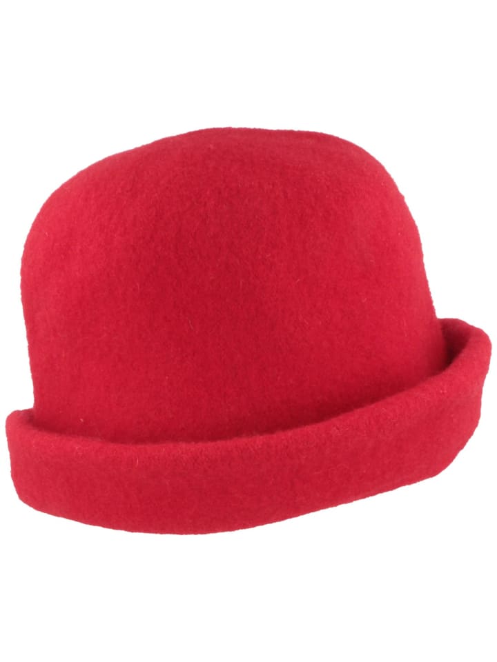 Stoffhut in rot