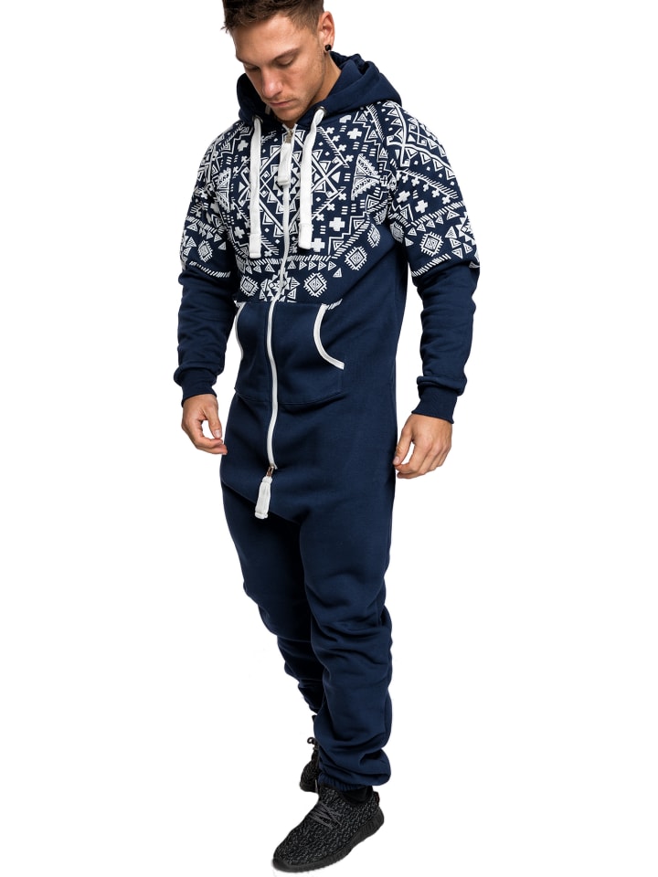 Jumpsuit CHESAPEAKE in Navyblau