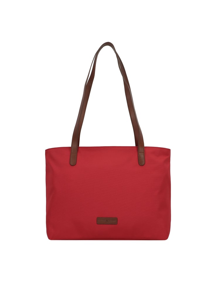 Diana Shopper Tasche 40 cm rot