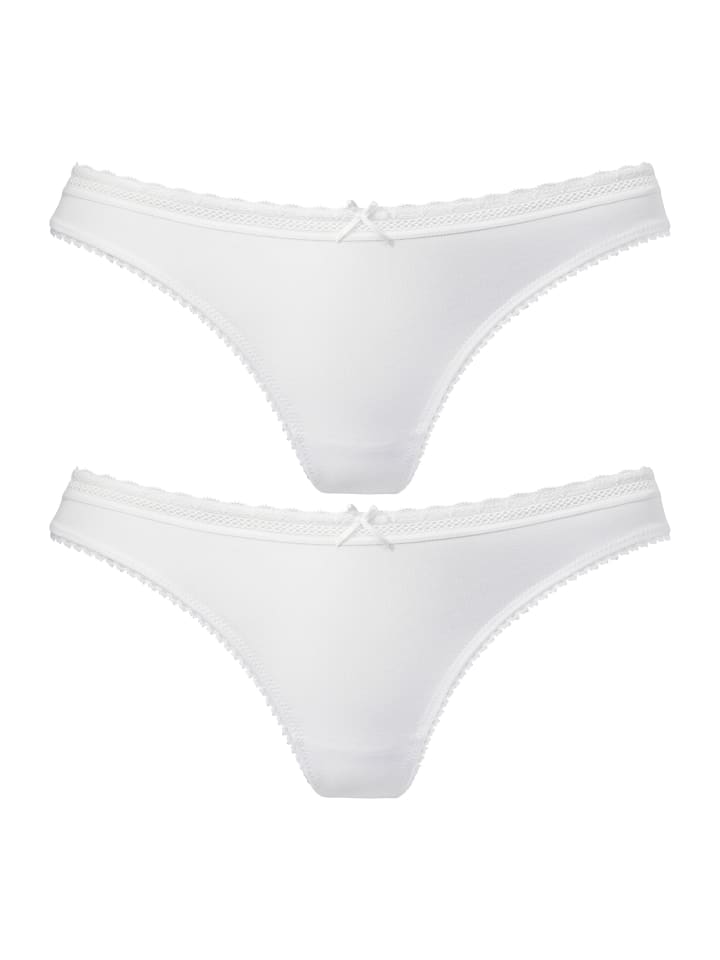 String in 2x weiß