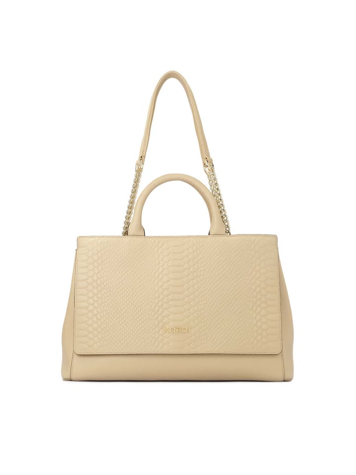 Schultertaschen in Beige