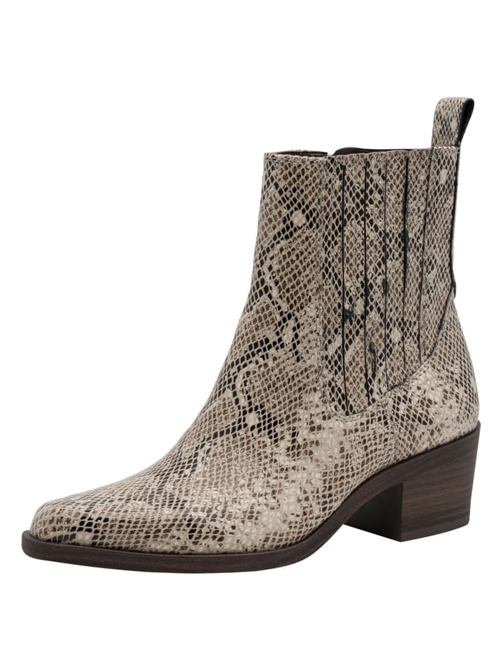 Chelsea Boot in BEIGE SNAKE