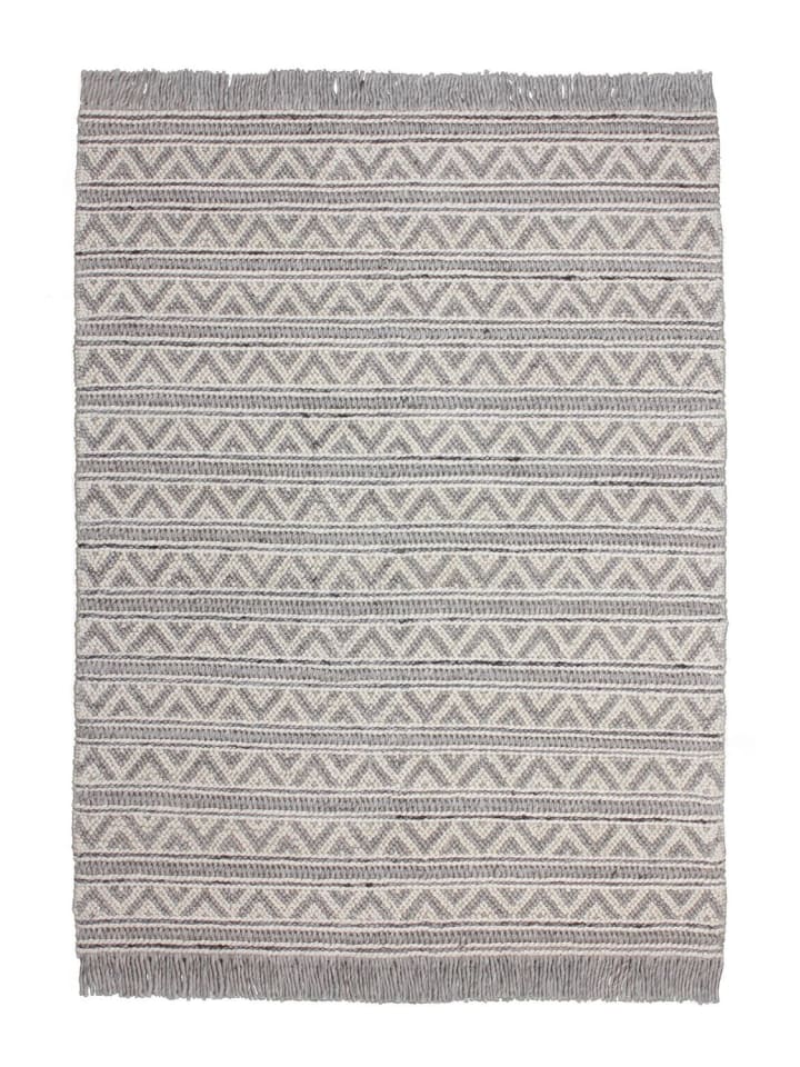 Kurzflor Teppich Nadine 410 in Natur Silber