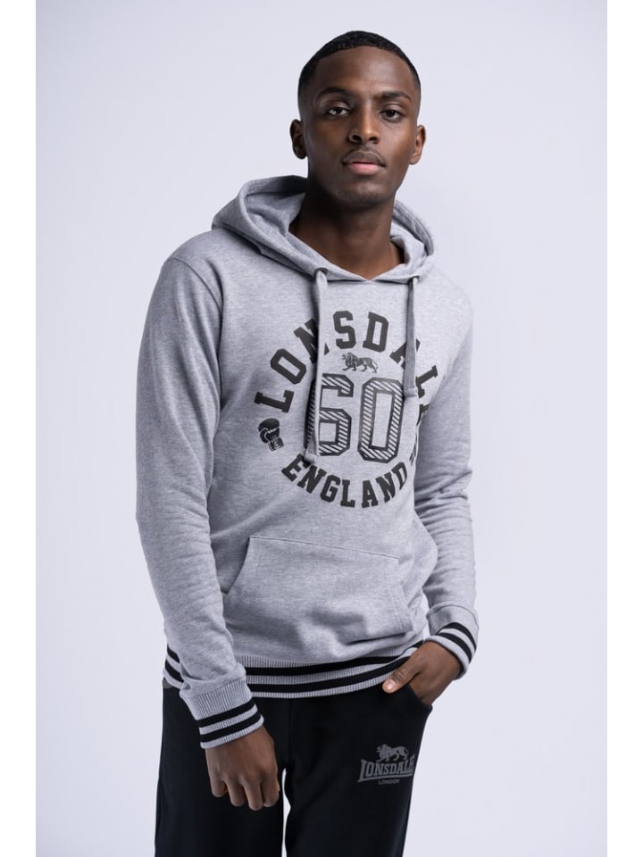 Hoodie "Mamhead" in Grau