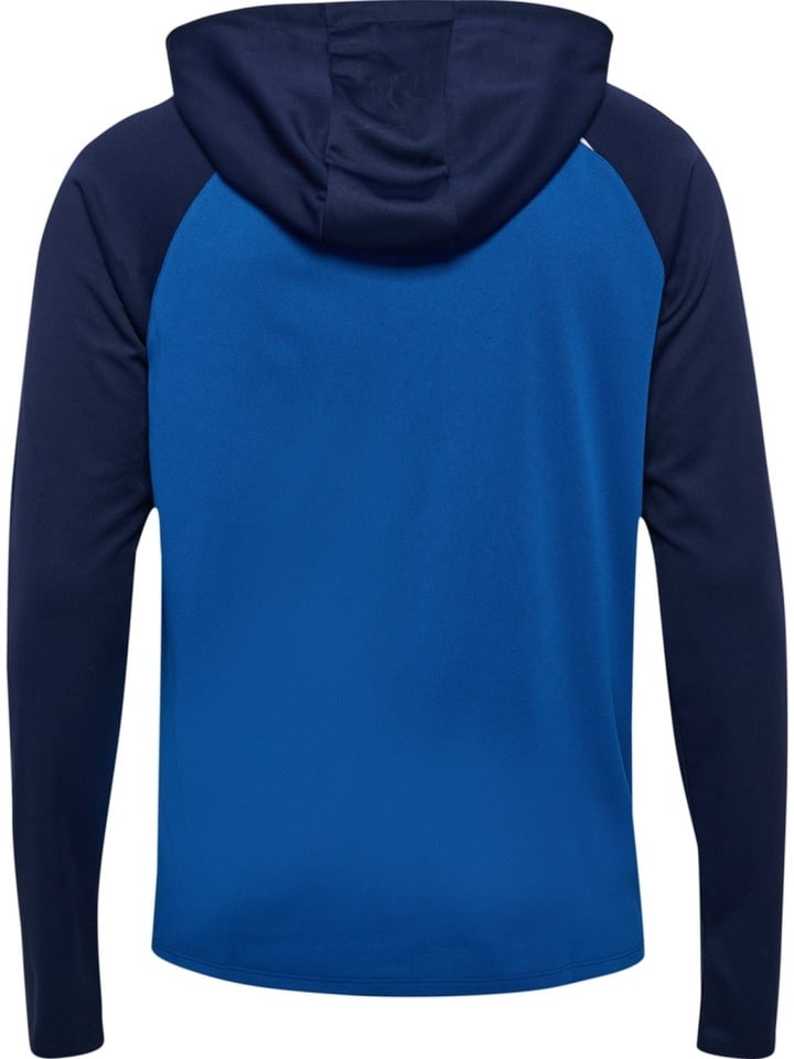 Trainingsjacke "Hmllead 2.0 Zip Hoodie" in Blau