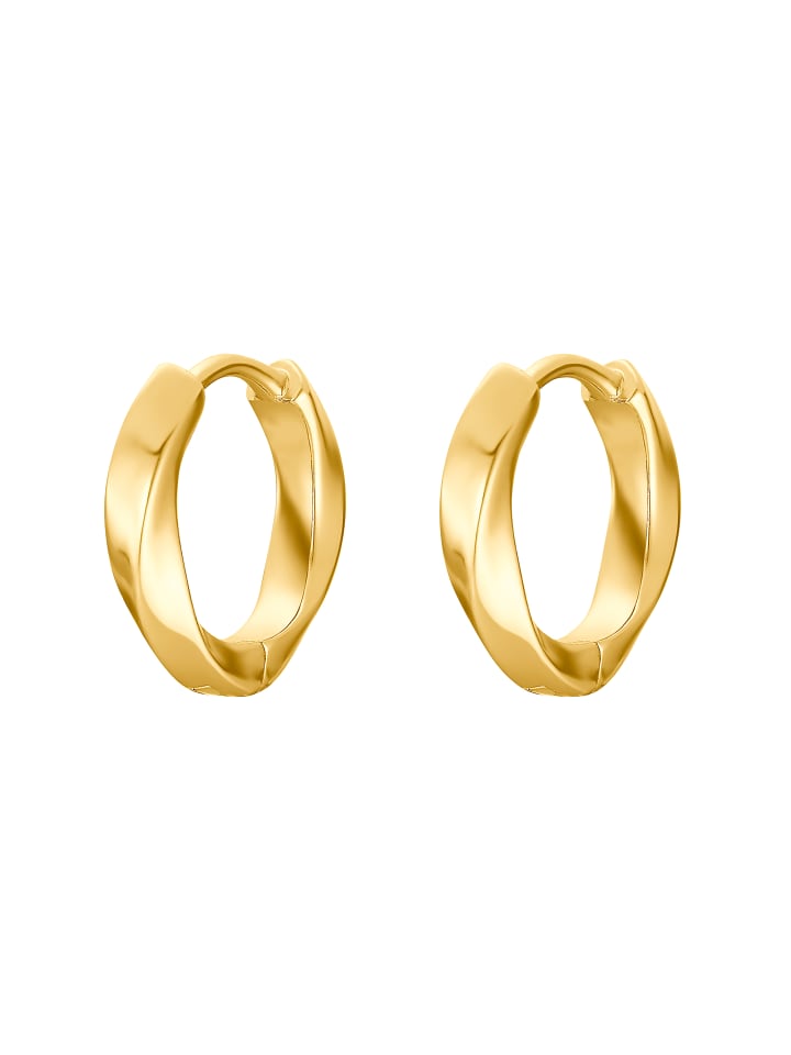 Creolen Levi goldfarben in goldfarben