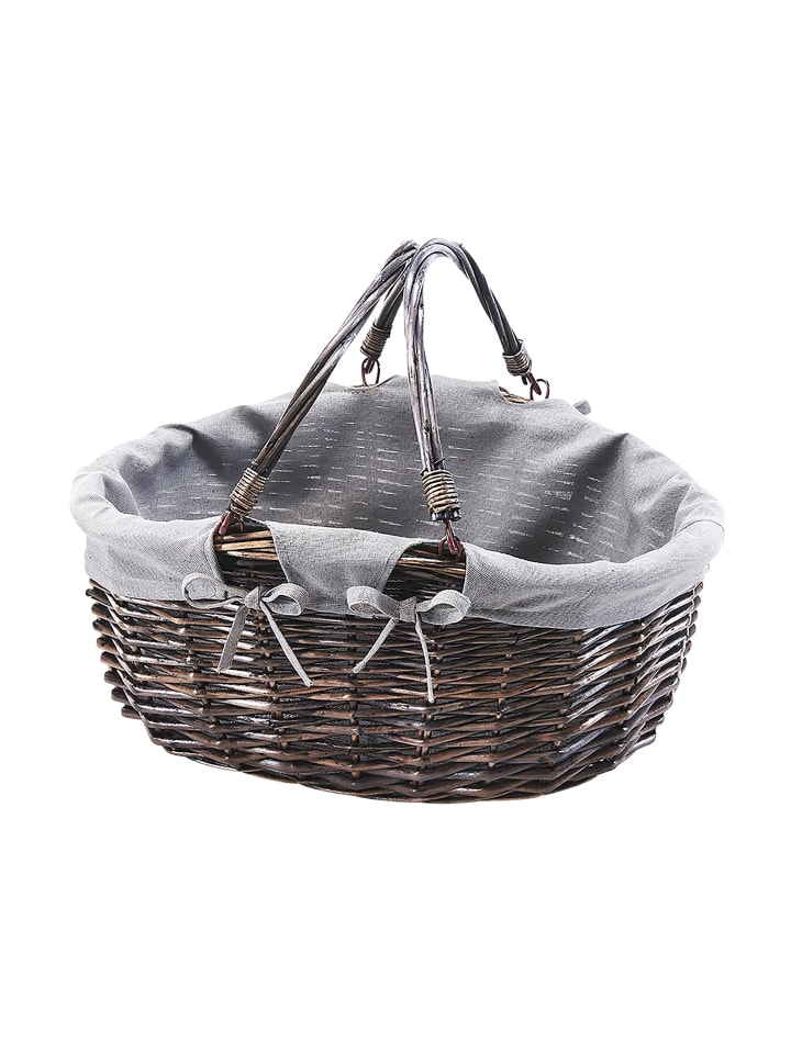 Einkaufskorb GREYWEAVEBAG in Grau