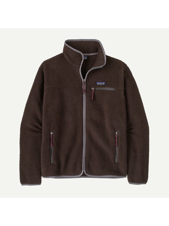 Fleecejacke in braun