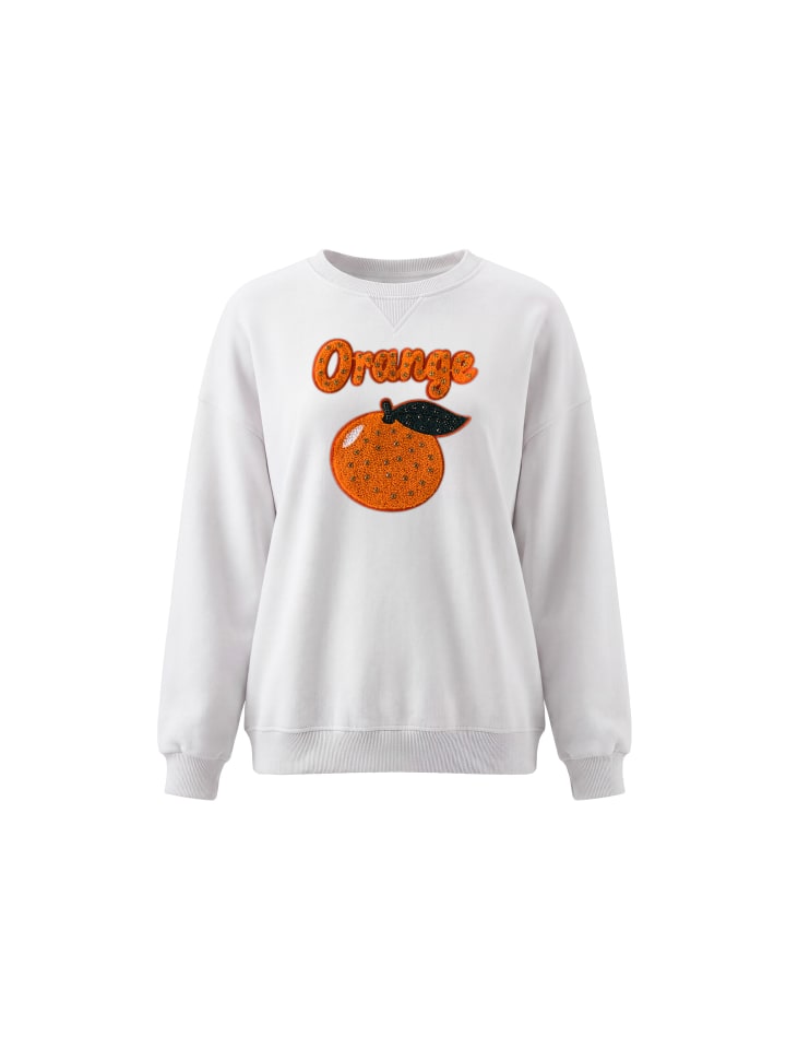 Women Sweatshirt in White
