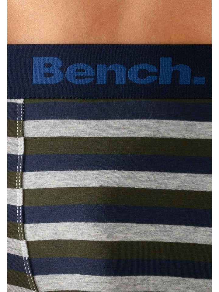 kaufen günstig grau-meliert, limango navy in Boxer blau-gestreift, | blau, Bench